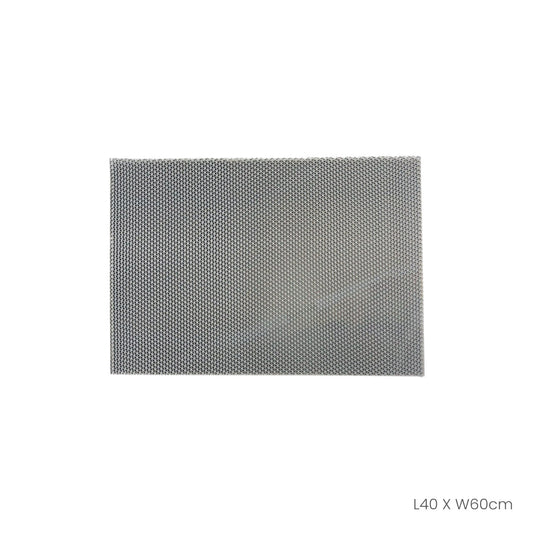 FLOOR MAT 40X60CM/ PLAIN GREY (HFH7036G)