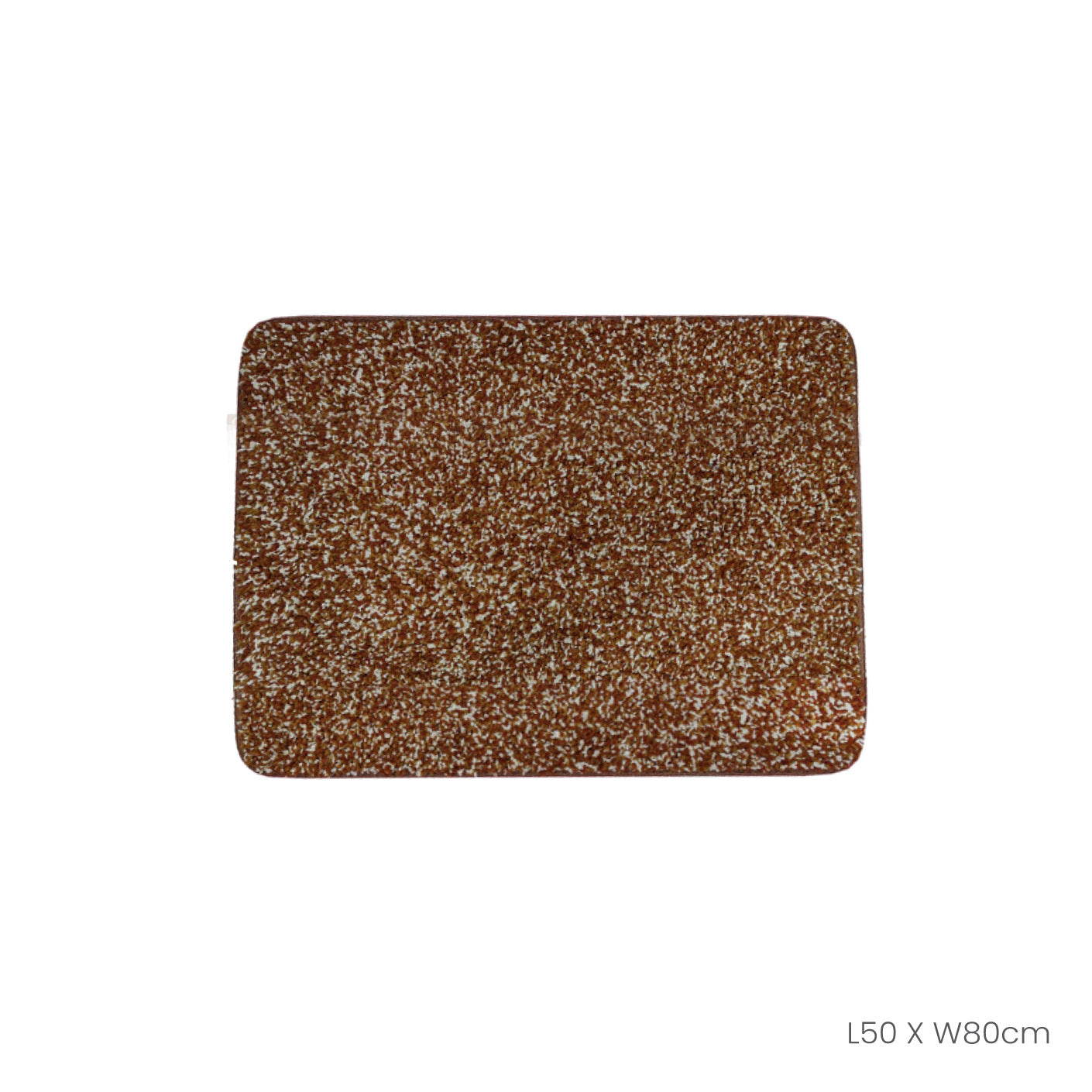 FLOOR MAT SNOW RUBBER BASE 50X80 (HFH7204)